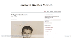 Desktop Screenshot of pochoingreatermexico.wordpress.com