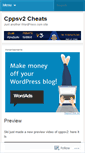 Mobile Screenshot of cppsv2.wordpress.com