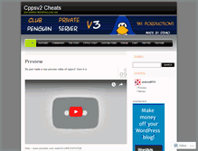 Tablet Screenshot of cppsv2.wordpress.com