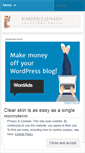 Mobile Screenshot of kimberlyjensenlaser.wordpress.com
