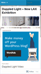 Mobile Screenshot of dappledlightdesign.wordpress.com