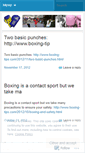 Mobile Screenshot of kidsboxing.wordpress.com