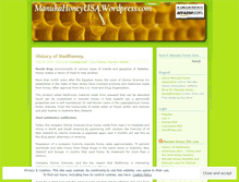 Tablet Screenshot of manukahoneyusa.wordpress.com