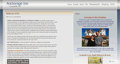 Desktop Screenshot of anchorageinn.wordpress.com