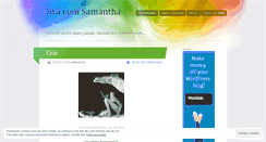 Desktop Screenshot of nodivacomsamantha.wordpress.com