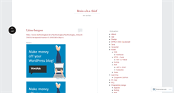 Desktop Screenshot of brainthief.wordpress.com