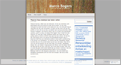 Desktop Screenshot of marcobogers.wordpress.com