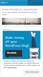 Mobile Screenshot of frommonettomacarons.wordpress.com
