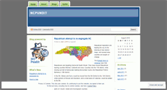 Desktop Screenshot of ncpundit.wordpress.com