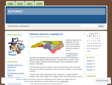 Tablet Screenshot of ncpundit.wordpress.com