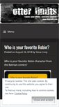 Mobile Screenshot of otterlimits.wordpress.com