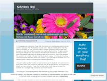 Tablet Screenshot of kellyroten.wordpress.com
