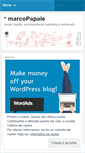 Mobile Screenshot of marcopapale.wordpress.com