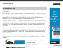 Tablet Screenshot of popreligion.wordpress.com