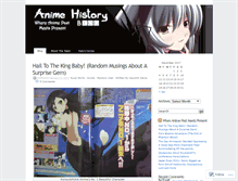 Tablet Screenshot of animehistory.wordpress.com