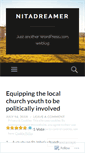 Mobile Screenshot of nitadreamer.wordpress.com