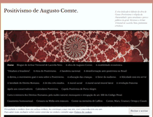 Tablet Screenshot of positivismodeacomte.wordpress.com