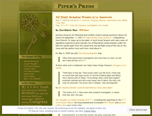 Tablet Screenshot of piperpress.wordpress.com