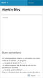 Mobile Screenshot of abeltj.wordpress.com