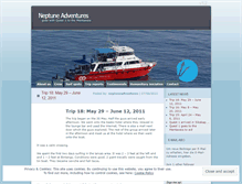 Tablet Screenshot of neptuneadventures.wordpress.com