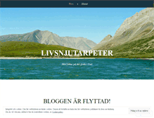 Tablet Screenshot of livsnjutarpeter.wordpress.com