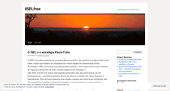 Desktop Screenshot of iselfree.wordpress.com