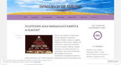 Desktop Screenshot of domenicods.wordpress.com