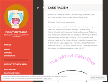 Tablet Screenshot of funnyortragic.wordpress.com