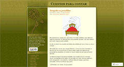 Desktop Screenshot of cuentosparacontar.wordpress.com