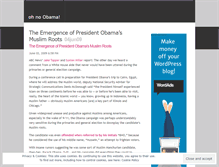 Tablet Screenshot of ohnobama.wordpress.com