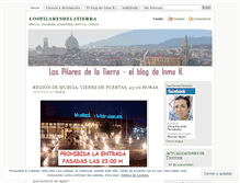 Tablet Screenshot of lospilaresdelatierra.wordpress.com