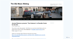 Desktop Screenshot of cbjmusic.wordpress.com