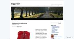 Desktop Screenshot of coppercafe.wordpress.com