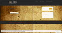 Desktop Screenshot of helalpazar.wordpress.com