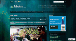 Desktop Screenshot of chilenievetemp.wordpress.com