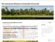 Tablet Screenshot of indonesiannetwork.wordpress.com