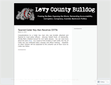 Tablet Screenshot of levycountybulldog.wordpress.com