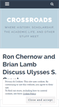 Mobile Screenshot of cwcrossroads.wordpress.com