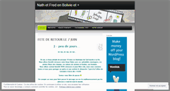 Desktop Screenshot of nathetfred.wordpress.com