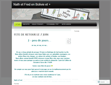 Tablet Screenshot of nathetfred.wordpress.com