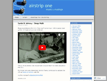 Tablet Screenshot of airstriponemusic.wordpress.com