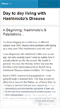 Mobile Screenshot of hashimotoseveryday.wordpress.com