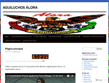 Tablet Screenshot of aguiluchosmc.wordpress.com