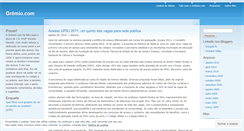 Desktop Screenshot of gremiohm.wordpress.com