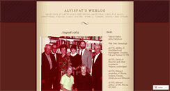 Desktop Screenshot of alvispat.wordpress.com