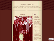 Tablet Screenshot of alvispat.wordpress.com