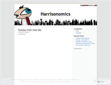 Tablet Screenshot of harrisonomics.wordpress.com