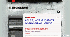 Desktop Screenshot of andonivillafranca.wordpress.com