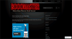 Desktop Screenshot of booomaster.wordpress.com