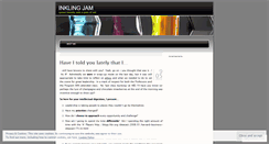 Desktop Screenshot of inklingjam.wordpress.com